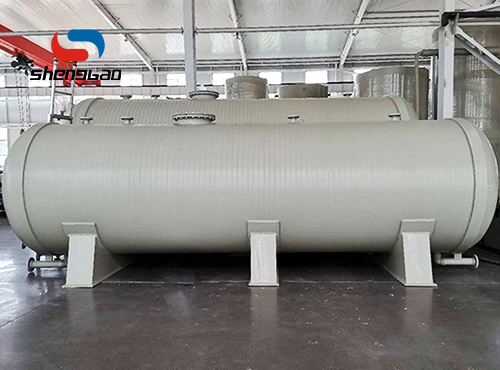 PPH臥式石英砂儲(chǔ)罐